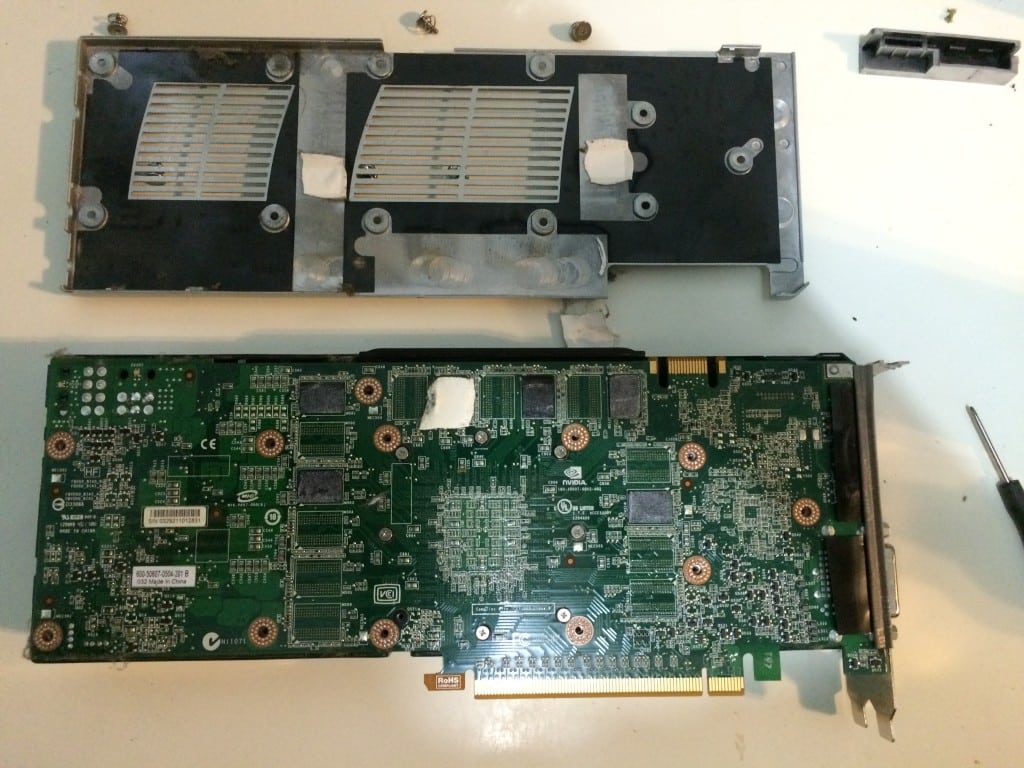 Quadro FX 4800 teardown